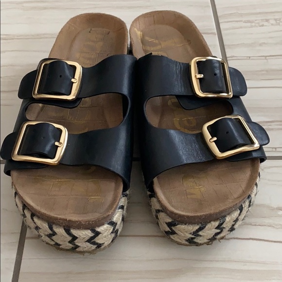 Sam Edelman Shoes - Sam Edelman espadrille cork wedge